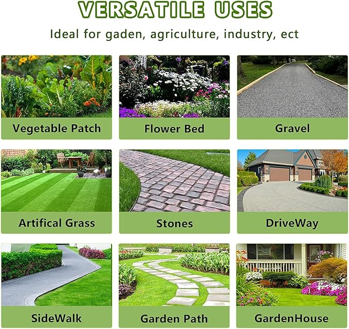 32inchx100ft Weed Barrier Landscape Fabric Heavy Duty, Weed Block Gardening Ground Cover Mat, Weed Control Garden Cloth, Woven Geotextile Fabric for Underlayment, Commercial Driveway Fabric