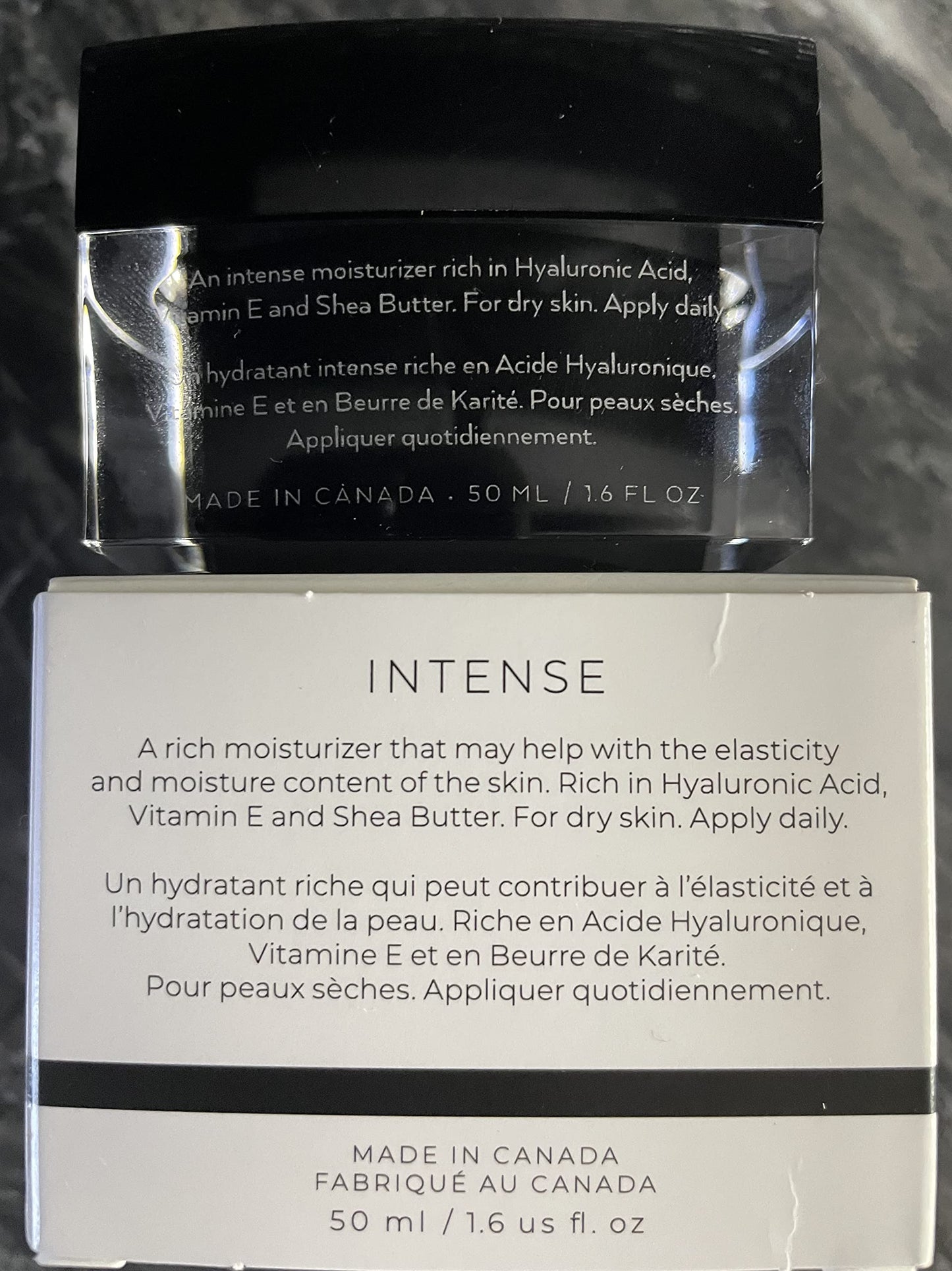 NuNova Beauty Intense Hyaluronic Moisturizing Cream for deep hydration and Plumped Skin