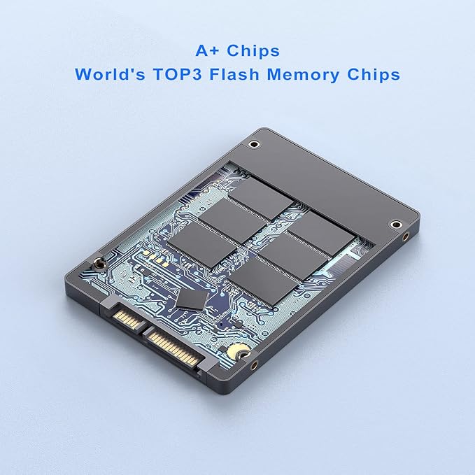 TOPESEL 240GB SSD SATA III SSD 2.5" Internal Solid State Drives for Laptop, Tablet, Desktop, PC