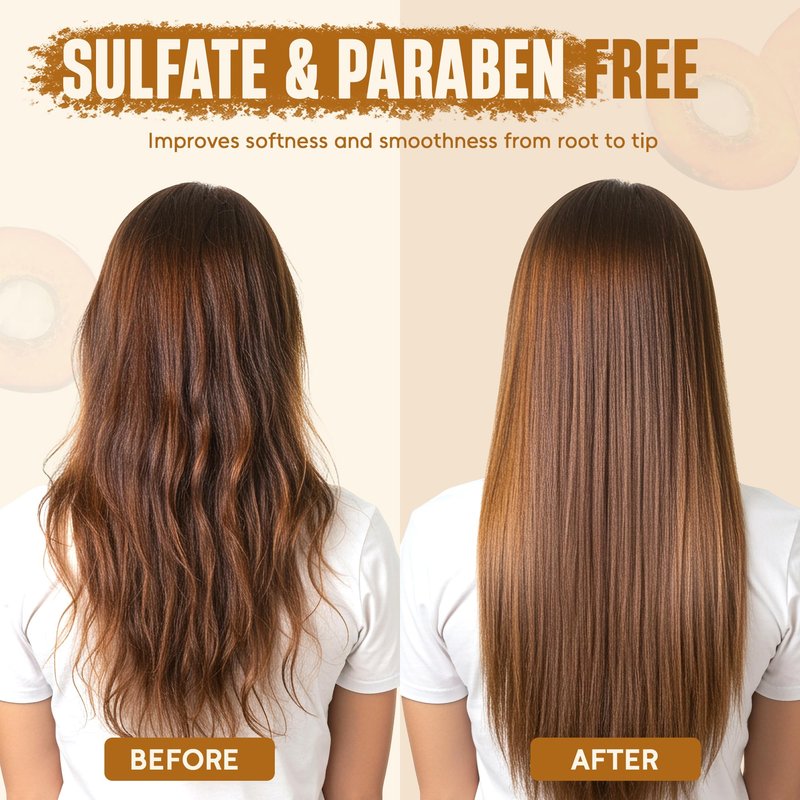 INFINA ESSENTIALS Batana Oil Shampoo and Conditioner Set | 16 fl oz Each | with Biotin & Tea Tree | Moisturizing, Strengthening & Nourishing Formula | Promotes Hair Growth and Thickness