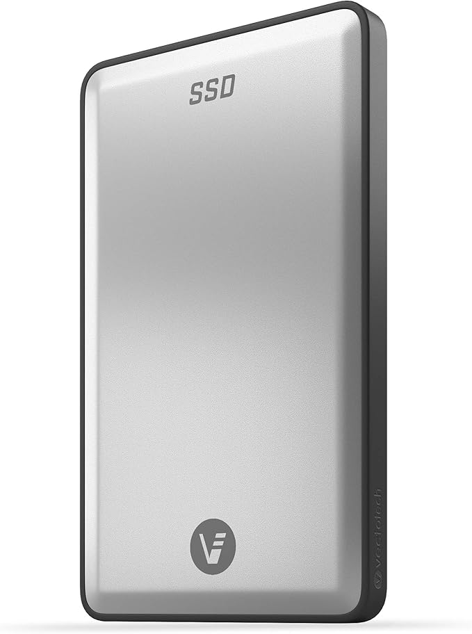 VectoTech 4TB External SSD USB-C Portable Solid State Drive (USB 3.1 Gen 2) | 3D NAND Flash | Rapid