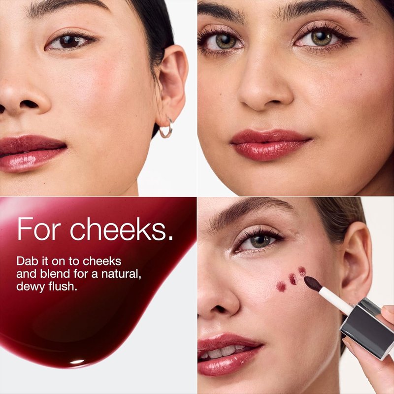 Clinique Black Honey Lip Balm & Tinted Oil Bundle - Hydrating Color for Lips & Cheeks