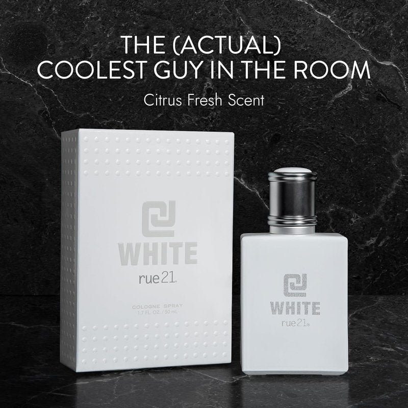 Men's Cologne Spray - Rue 21 CJ White Fragrance | 1.7 fl oz (50 ml)
