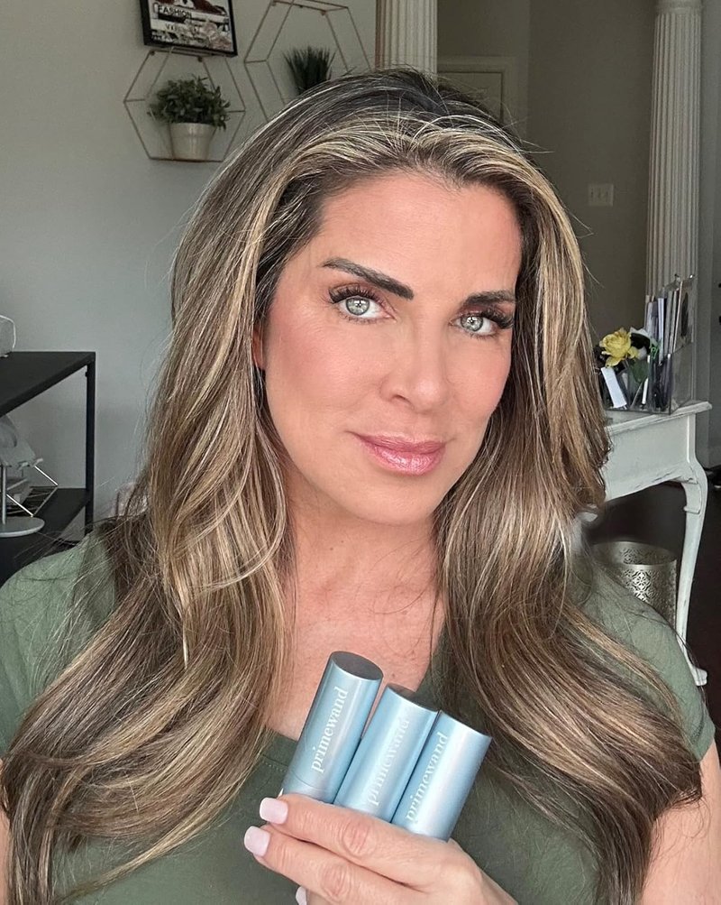 PrimeWand Pigment Makeup Stick - Natural Pro-Age Contour & Blush for Mature Women | Versatile Blush, Lipstick & Contour