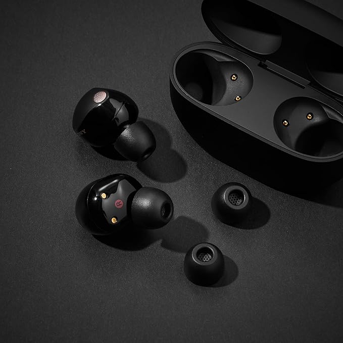 AZLA Foamax Standard (M/ML/L), Foam Earbud Tips, Memory Foam Earbud Tips for Wireless Headphones, Noise Canceling Earbuds Replacement Tips Compatible with Sony, Beats, Samsung, Skullcandy