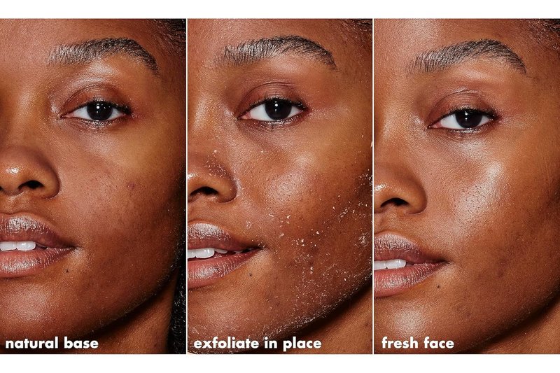 e.l.f. SKIN Gentle Peeling Exfoliant Mini - Effective Cleanser for All Skin Types | Peels Away Dead Skin