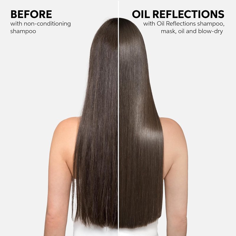 Wella Professionals Oil Reflections Shampoo - Nourishing Botanical Oils for Soft, Shiny Hair | 33.8 Fl Oz