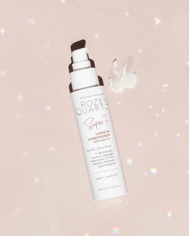 Roze + Quartz® Super 7 Leave-In Conditioner • Seven Benefits for All Hair Types (3.3oz)