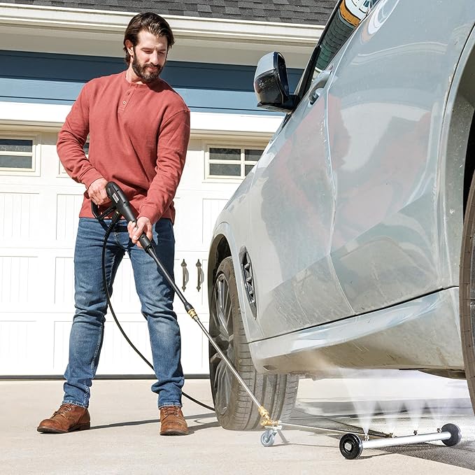 KÃ¤rcher 21" Undercarriage Cleaner Kit, Pressure Washer Accessory to Clean Cars, Trucks, SUVs, Includes Swivel Caster