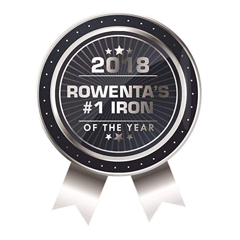 Rowenta Micro Steam Stainless Steel Soleplate Steam Iron for Clothes 400 Microsteam Holes, Cotton, Wool, Poly, Silk, Linen, Nylon 1700 Watts Portable, Ironing, Fabric Steamer, Garment Steamer DW5080
