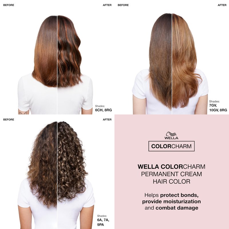COLORCHARM Permanent Cream Hair Color, 12V High Lift Cool Blonde, 2 oz.