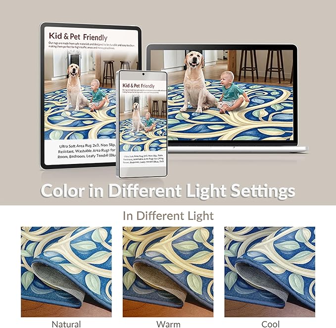 Flatwoven High Traffic Area Rug 3x5, Holiday Poinsettia Bathroom Festive Winter Floral Shower Curtain, Non Slip, Stain Resistant, Washable Area Rugs for Living Room, Bedroom (Pink, 3x5)