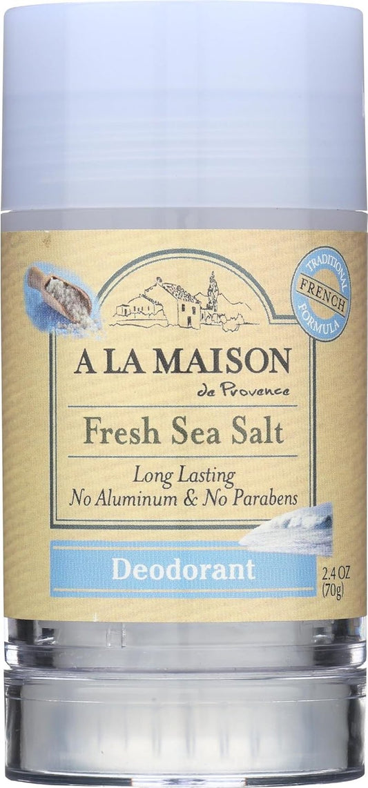 Fresh Sea Salt Deodorant - Long Lasting, Natural Formula | 2.4 Oz