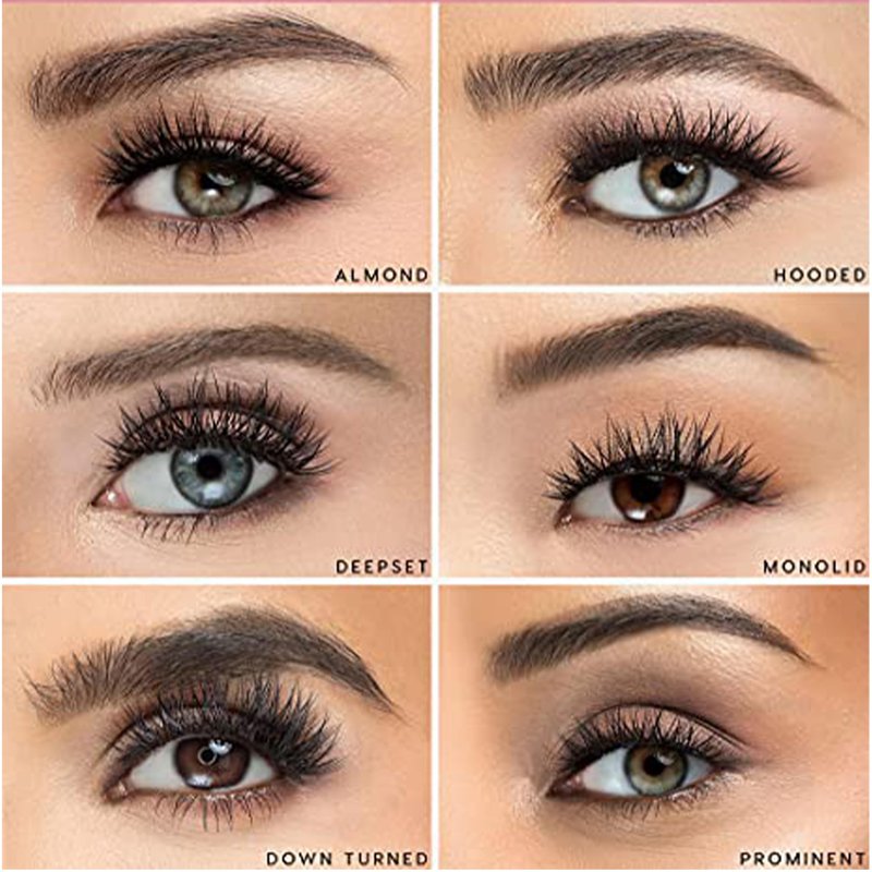 Luxillia 10-Piece Magnetic Eyelashes with Applicator & Magnetic Eyeliner Kit – Reusable Natural Magnetic Lashes – Easy Apply Lash Kit for Beginners – Waterproof, Short & Dramatic Looks