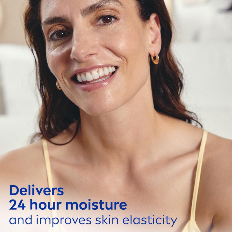 NIVEA Skin Firming & Anti Wrinkle Neck & Chest Cream with Coenzyme Q10, Creatine and Provitamin B5, Skin Firming Cream Reduces the Look of Fine Lines and Wrinkles, 6.7 Oz Tube