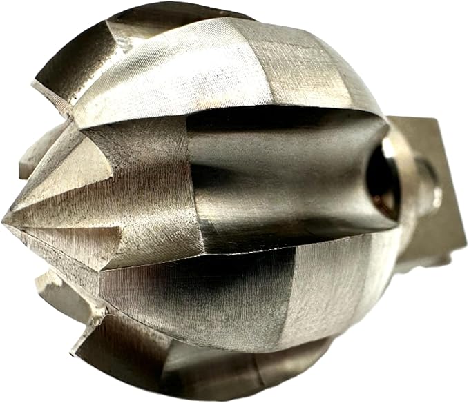 2” Flow Fixer Drain Cleaner Plumbing Snake Cutter Head for 2-1/2" - 3" Pipes, Clears & Scrapes Pipe Inner Walls, Fits 5/8” & 3/4" Cables, for Commercial & Residential Use