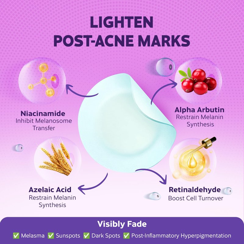 FSA HSA Acne Treatment | Anti-Bacterial Pimple Patches | Fast Acne Drying Treatment | Dual Action Acne Patch | Hydrocolloid Spot Cover | Zit Stickers | Korean Healing Dots | Soothing | 72 Counts |