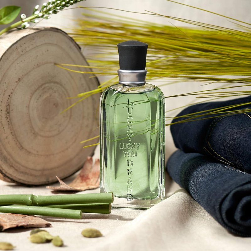 Lucky You Cologne Spray for Men - Casual Day or Night Scent with Bamboo Stem Notes | 3.4 fl oz