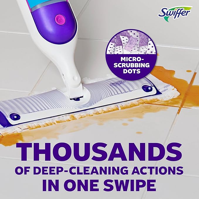 Swiffer PowerMop Multi-Surface Mopping Pad Refills, Made by Swiffer, for Floor Cleaning, 11 Count