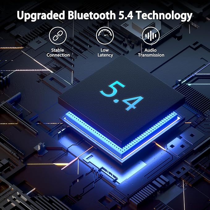 AMORNO USB-C Bluetooth Adapter for PS5, Bluetooth 5.4 Audio Adapter for PC, Plug and Play, Wireless Audio Transmitter for Bluetooth Headphones & Earbuds to PS4/PS5/Switch Dock/PC/Laptop/TV