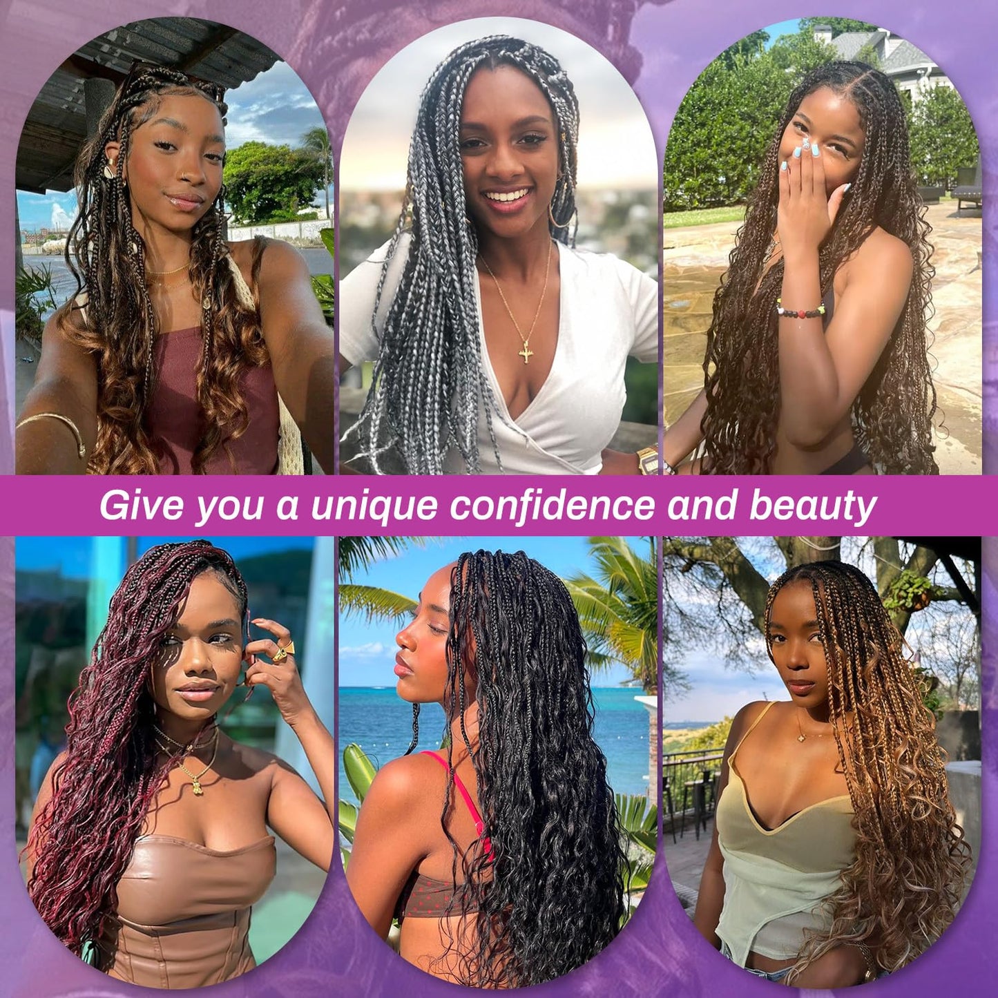 Topnormantic Human Braiding Hair for Boho Braids, 12A Boho Hair for Braiding Knotless Curly Natural Black 16 Inch 100g Unprocessed Brazilian Virgin Human Hair Bulk Tangle-Free Deep Wave Bohemian Braid