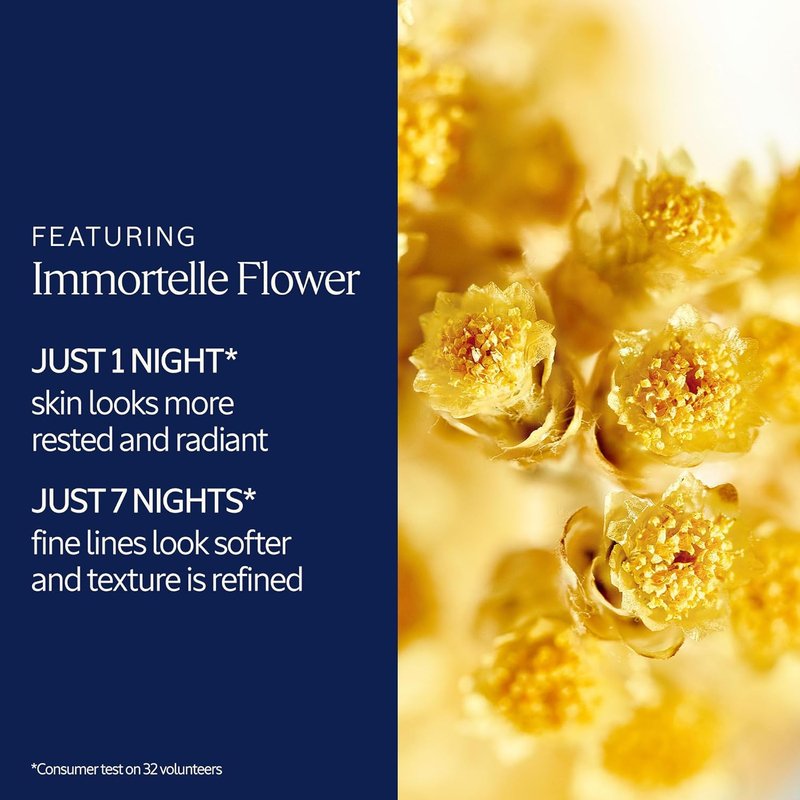 L'Occitane Immortelle Overnight Reset Oil-In-Serum - Revitalize Dull Skin & Smooth Fine Lines | 1.69 fl oz