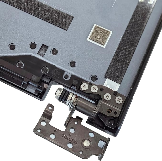 WWGTMC Replacement LCD Back Cover Rear Case Top Lid Hinges with Front Bezel for MSI GE76 GP76 Raider 11UG 11UH 11UE 12UG 12UE 9S7-17K314 MS-17K3 Series Laptop 3077K1A412 3077K1A412Y