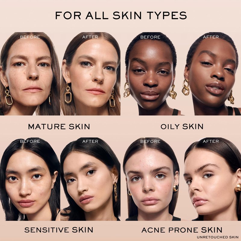 Lancôme Teint Idole Ultra Wear Natural Matte Foundation- Longwear, Medium-Full Coverage, Natural Finish, Waterproof & Hydrating - 355N (Medium Skin with Neutral/Peachy Undertones), 1 Fl Oz