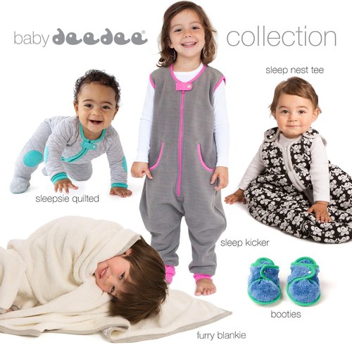 Baby Deedee Sleep Nest Fleece - Baby Sleep Sack 1.2 TOG 18-36 Months, Comfort Sleeping Bag with Soft Polar Fleece & Patented Shoulder Snaps, Toddler Wearable Blanket for Boys & Girls, Lavender