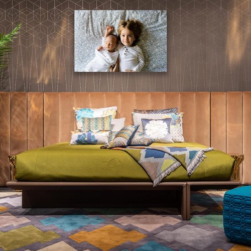 Custom Canvas Prints - Personalized Wall Art for Pet & Family Photos | Perfect Gifts for Mom, Men & Women (16'' W x 24'' H)