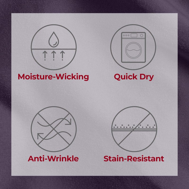 Mellanni Extra Deep Twin Sheets - 3 PC Iconic Collection Bedding - Hotel Luxury, Ultra Soft, Cooling Bed Sheets - Wrinkle, Fade, Stain Resistant (Twin, Purple)