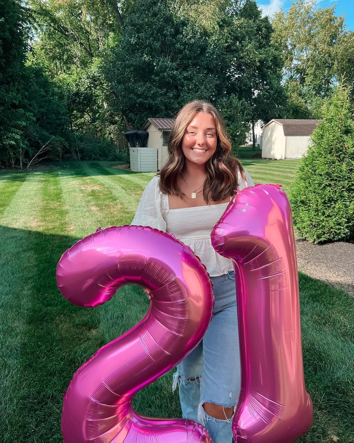 Pink Number Balloon - 40 Inch 0 Balloon for Birthday Decorations | Party Supplies for Women