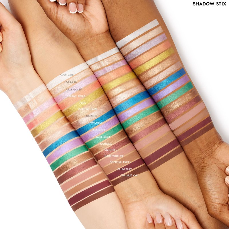 ColourPop Shadow Stix - Cream Eyeshadow Stick with Long-Lasting Color - Multi-Use Cream Makeup with a Built-In Sharpener & Precise Tip for Easy Application - Walnut Ave (0.05 oz)