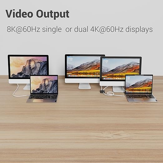 SUMPK 1 FT Short USB4 Cable 2 Packs, 240W USB C to USB C 40gbps Fast Charging, 8K Video Monitor Cord Compatible for Thunderbolt 4, Thunderbolt 3 and USB4 Devices