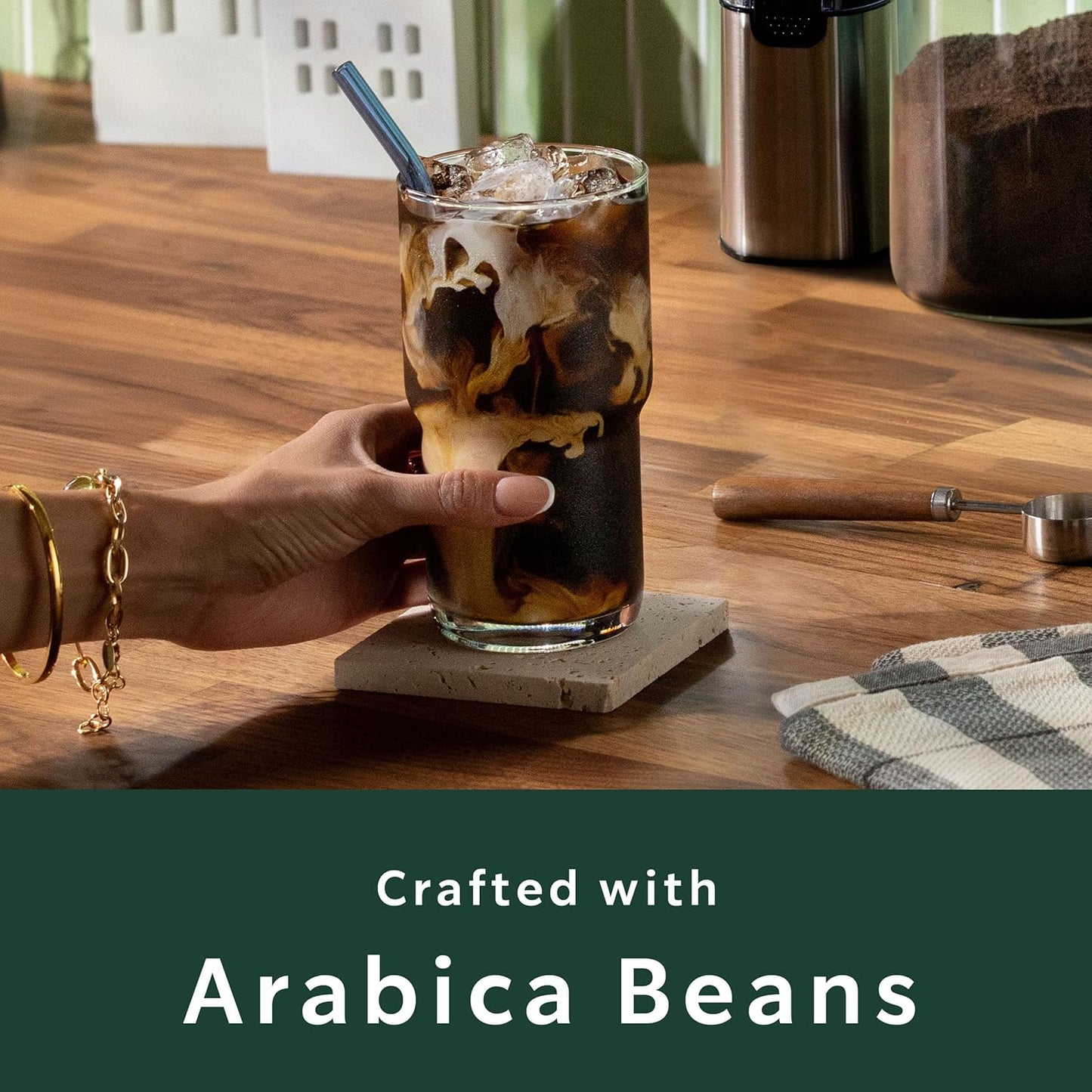 Starbucks Ground Coffee - Vanilla Flavored Hot or Iced Coffee | Six 11 oz Bags