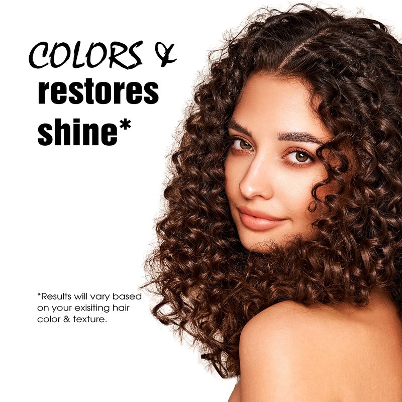 Light Mountain Henna Hair Color & Conditioner - Dark Chocolate Hair Dye for Men/Women, Organic Henna Leaf Powder and Botanicals, Chemical-Free, Semi-Permanent Hair Color, 16 Oz