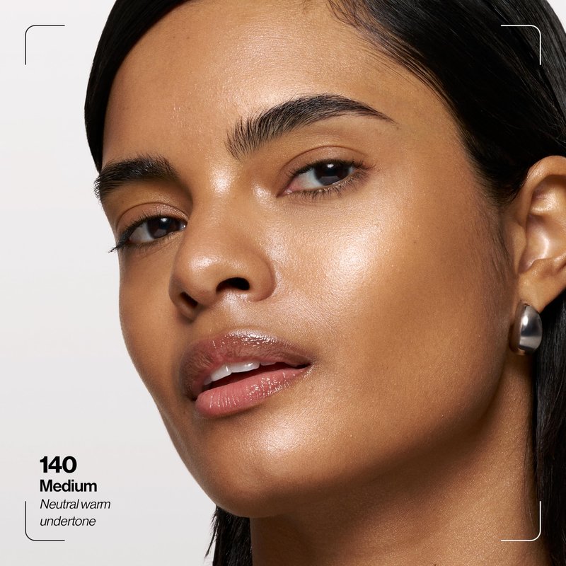 Revlon PhotoReady Lift + Fill Skin Tint, Multi-Use Glow Enhancer, Base & Highlighter for Glowing Skin, Sheer Coverage, 140, 1 fl oz