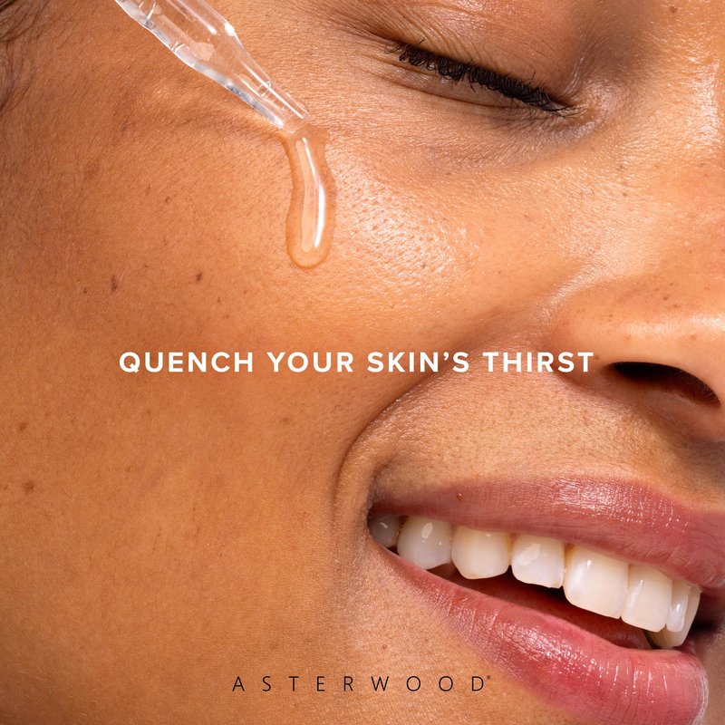 Asterwood Pure Hyaluronic Acid Serum for Face - Plumping, Anti-Aging, Hydrating - Fragrance-Free - 2 Fl Oz