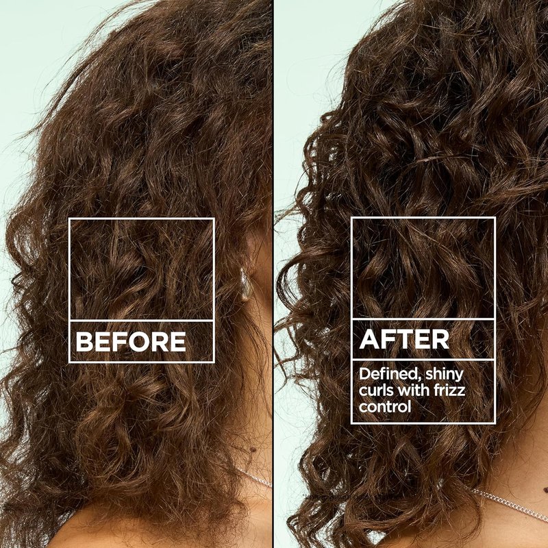 Garnier Fructis Curl Shape Defining Spray Gel - Strong Hold Frizz Control for Curly Hair | 8.5 fl oz, 3 Pack
