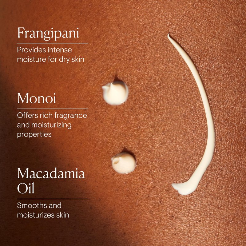 ELEMIS Frangipani Monoi Body Cream, Luxurious Body Cream, 6.7 Fl Oz