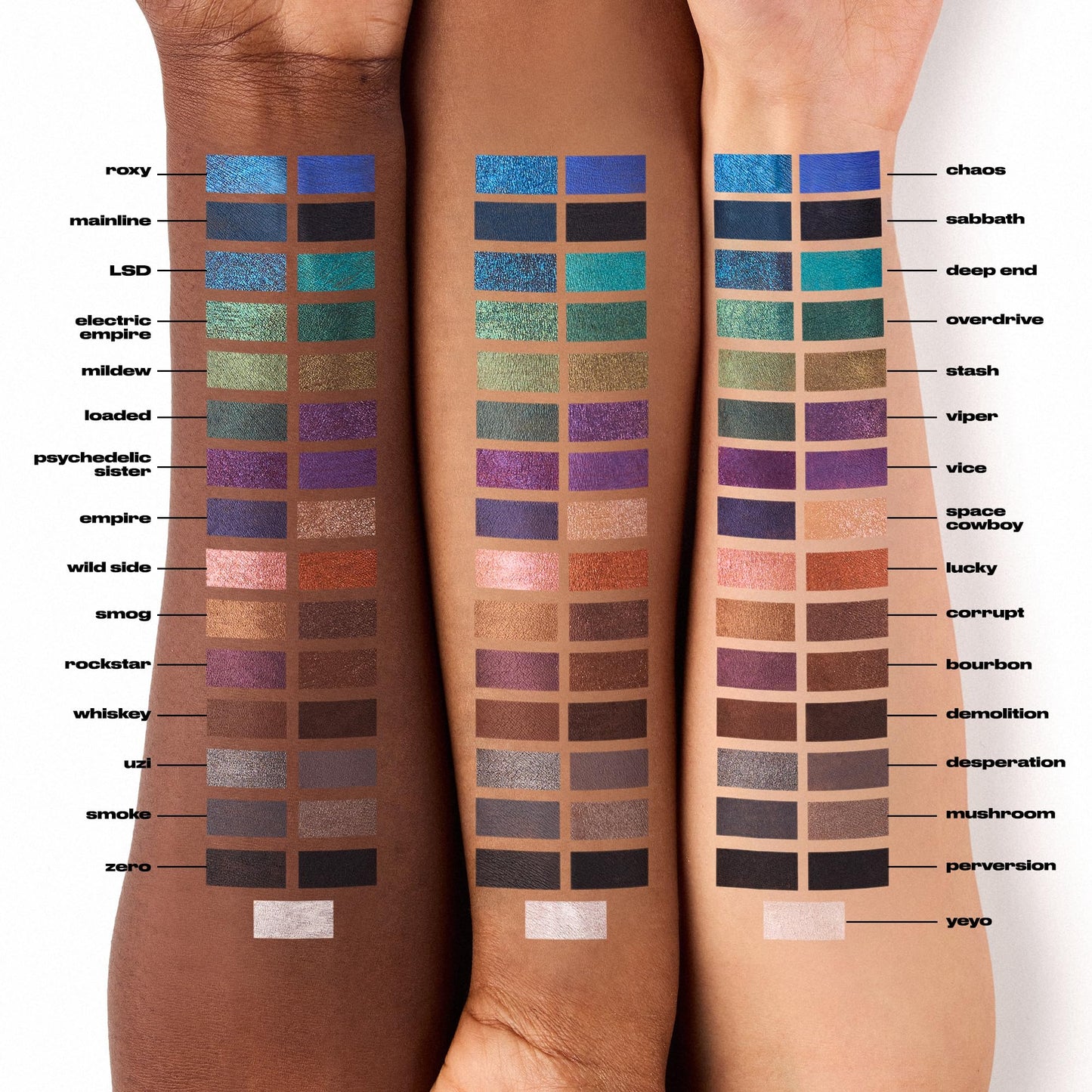 URBAN DECAY 24/7 Glide-On Waterproof Eyeliner Pencil - Smudge-Proof, Long-Lasting, Transfer-Proof, Up to 16HR Wear, Smooth No-Tug Formula, Chaos (Cobalt Blue Matte with Floating Pearl) - 0.04 oz