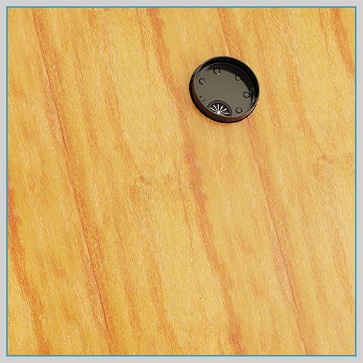Skweawert Desk Grommet 2-3/8 Inch 60mm, Zinc Alloy Computer Desk Wire Hole Cover, Office Desktop Cord Cable Hole Metal Ring, Red Bronze