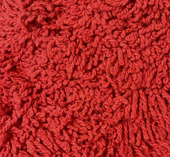 Ultimate Dust Mop Kit: Industrial-Grade Performance, Heavy-Duty Frame, Telescopic Handle - Red 24 Inch
