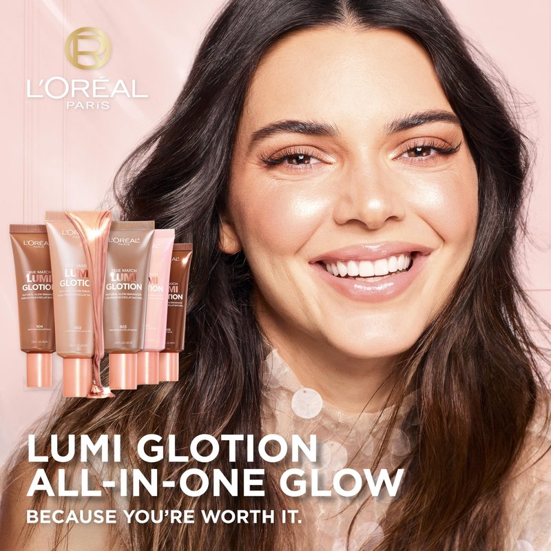 L'Oreal Paris Makeup True Match Lumi Glotion, Natural Glow Enhancer, Illuminator Highlighter, Bronzing Drops For a Sun-Kissed Glow For Face and Body, 902 Light, 1.35 fl oz