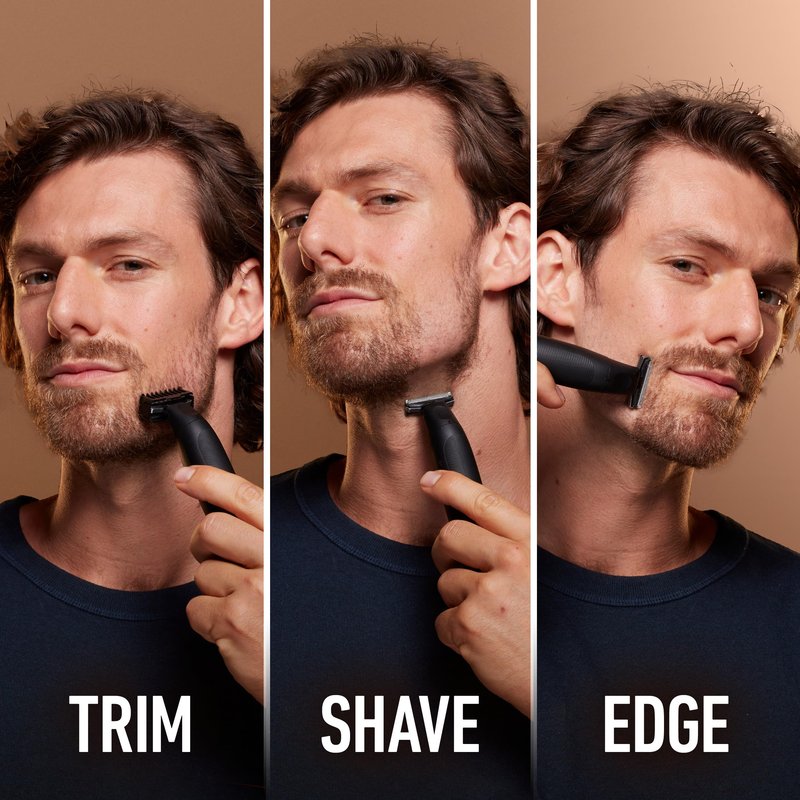 King C. Gillette All-in-one Styler with CenterCut Technology for Ultimate Efficacy & Closeness, Cordless Design, and Easy, Fast Grooming