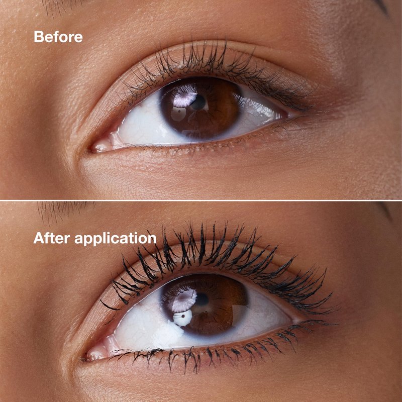 Clinique High Impact High-Fi Full Volume Mascara | Volume, Length, Non-Clumping, Smudge-Proof + Safe For Sensitive Eyes, Mini Travel Size, Black, 0.17 Fl Oz