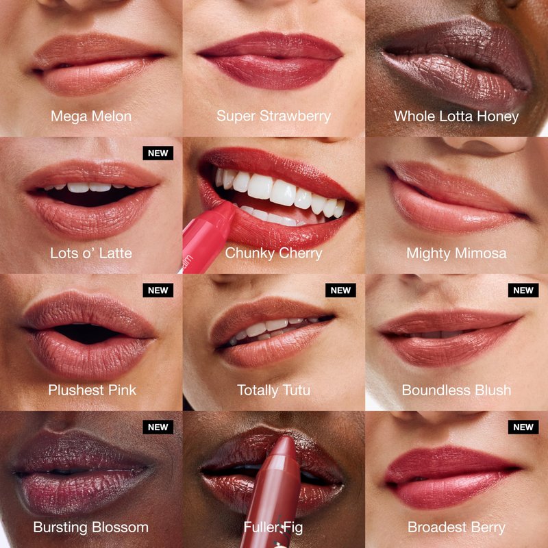 Clinique Chubby Stick Tinted Lip Colour Balm | With Shea Butter | Moisturizing + Hydrating | Natural-Looking Lip Tint, Mighty Mimosa