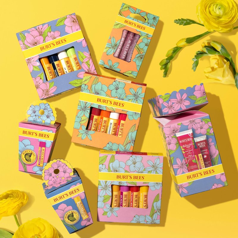 Burt's Bees Mothers Day Gifts for Mom, 3 Self Care Products, You're One in a Melon - Watermelon & Mint Hand Cream, Watermelon Lip Balm & Rush Squeezy Tinted Lip Balm (Packaging May Vary)