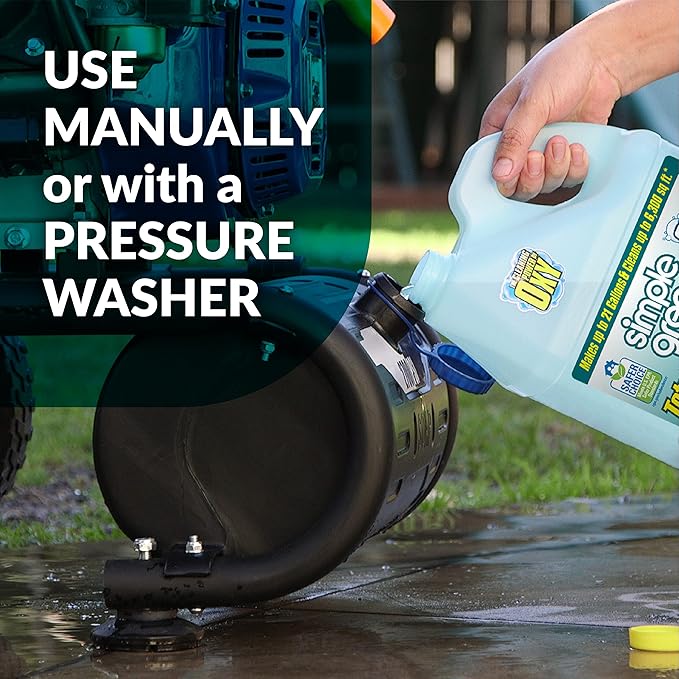 Simple Green Oxy Solve Total Outdoor Pressure Washer Cleaner â 1 Gal