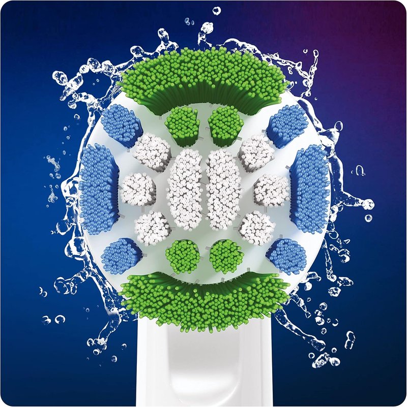 Oral-B Precision Clean Brush Heads - CleanMaximiser Bristles | Pack of 8